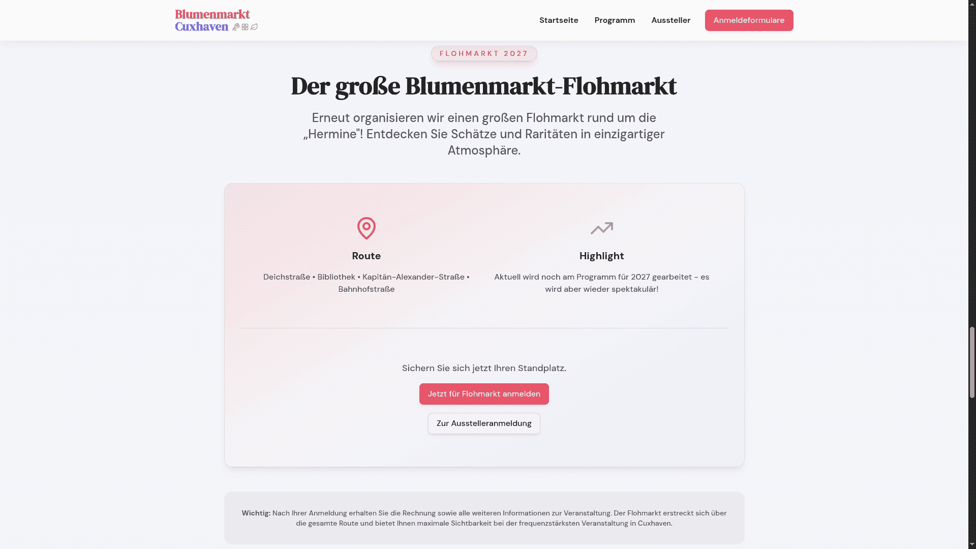 Blumenmarkt Cuxhaven — Vorschau 3