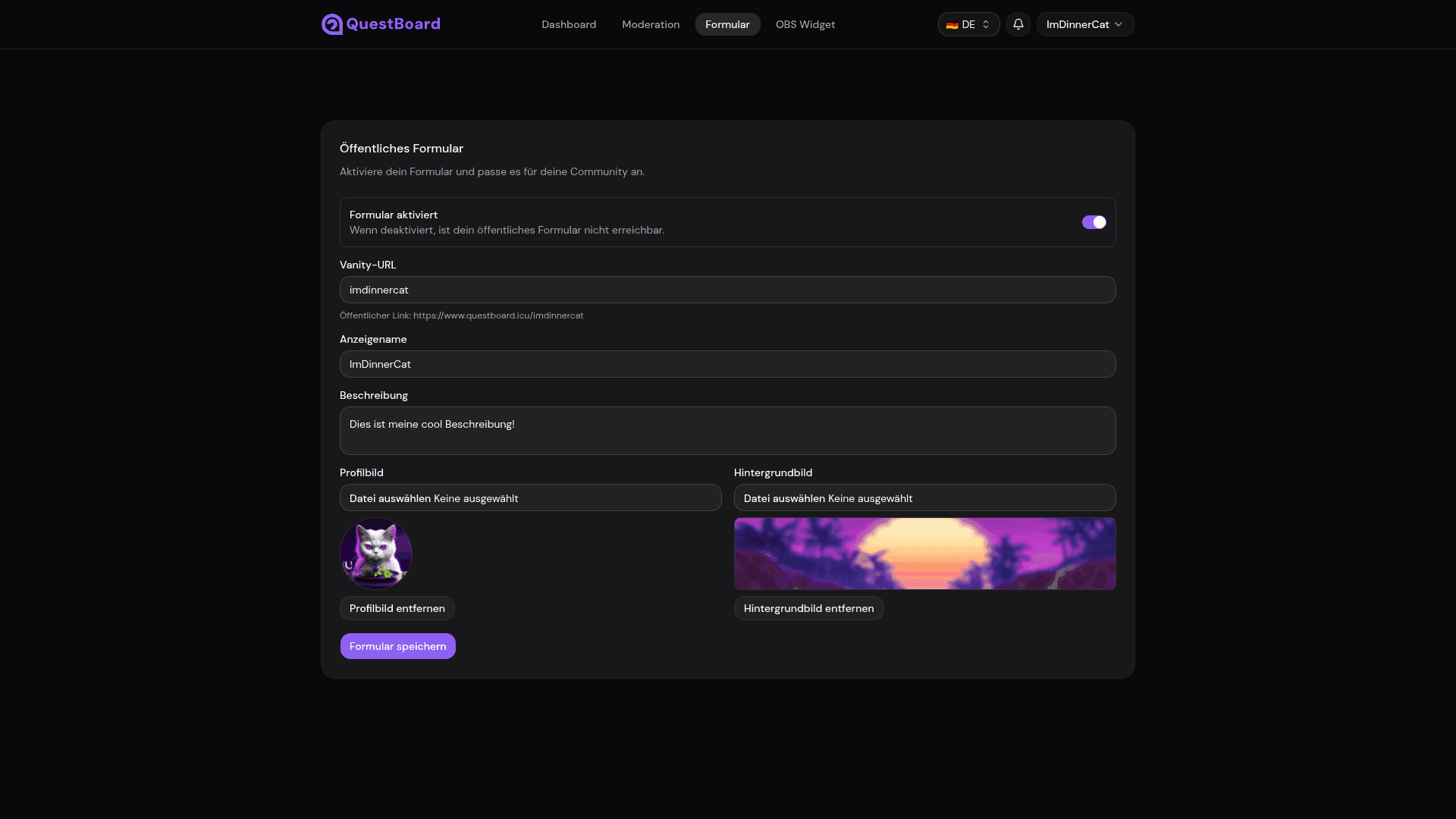 QuestBoard — Vorschau 3