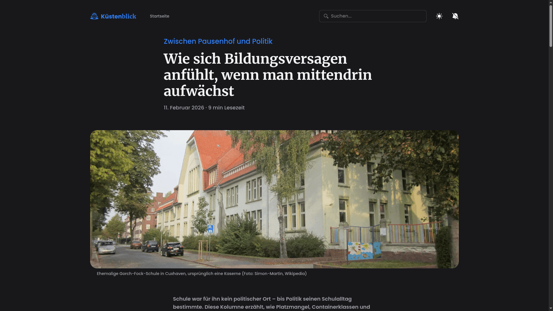 Küstenblick — Vorschau 2