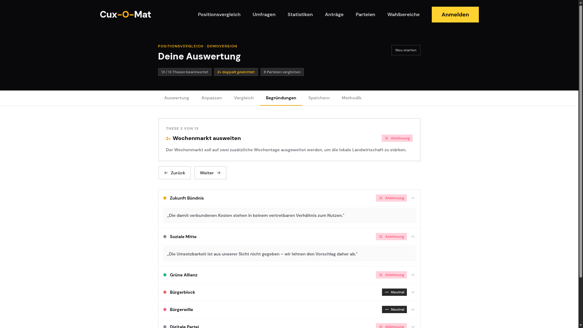 Cux-O-Mat — Vorschau 10